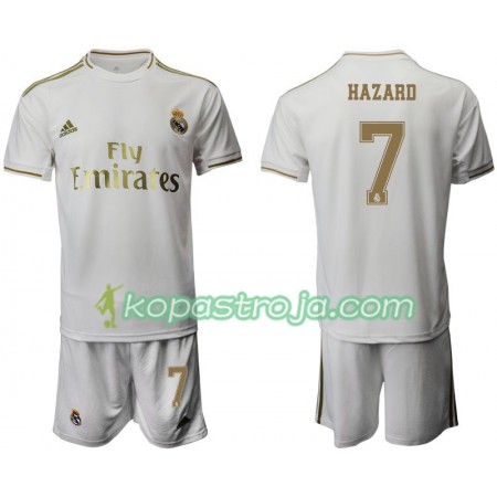Billiga Fotbollströjor Real Madrid Eden Hazard 7 Barn Hemma tröja 2019/20 Kortärmad